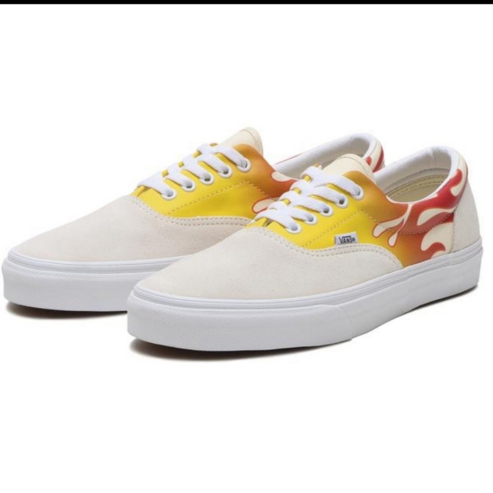 Vans ERA flame🔥 tr wht/classic  WHT size 8 Men 9.5 Women New